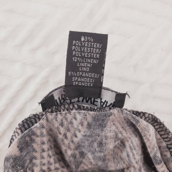 Streetwear Society Super Soft Maxi Skirt with Print- Grey/soft Pink S (S-M fit)​ - Picture 6 of 9